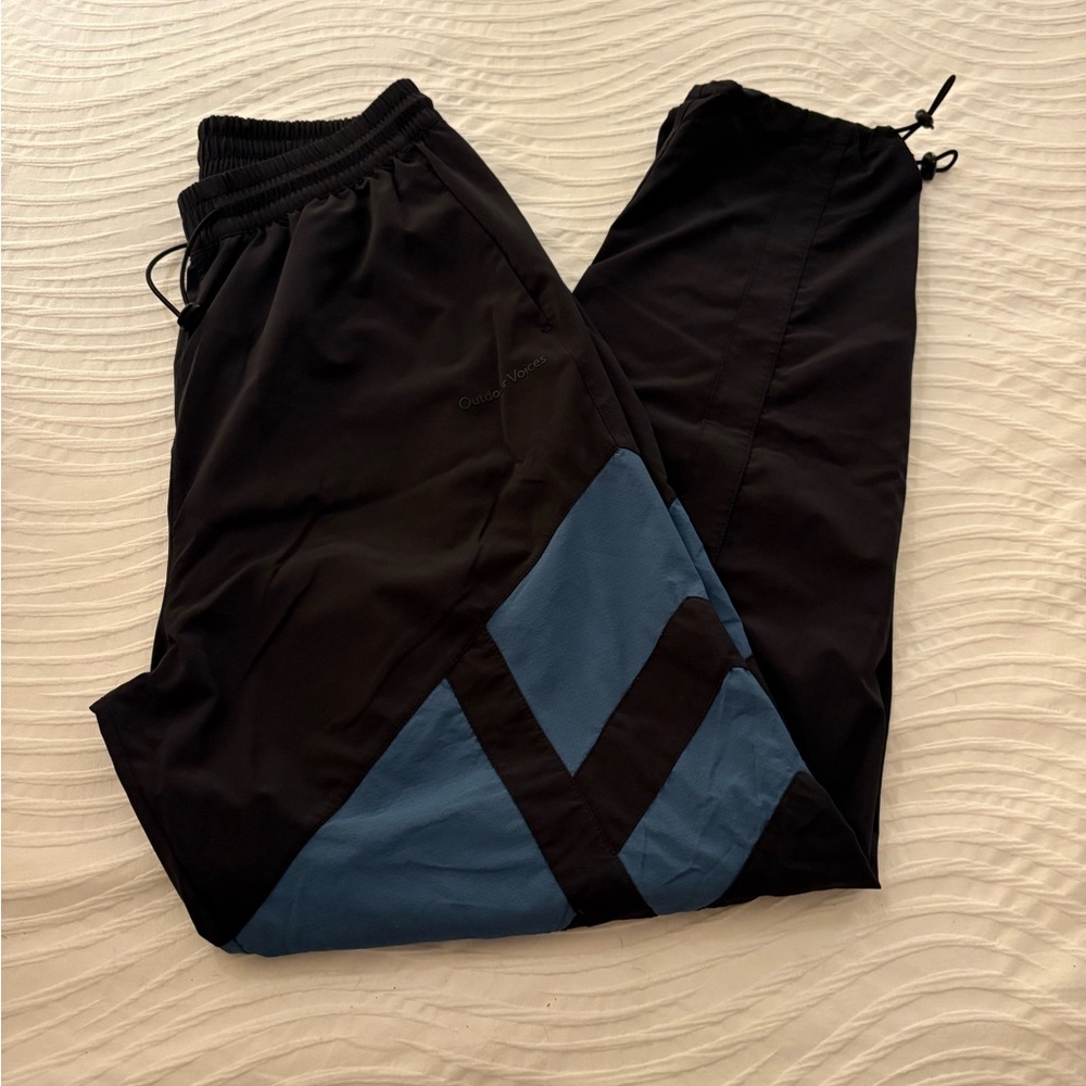 Outdoor Voices Black with Blue Pants